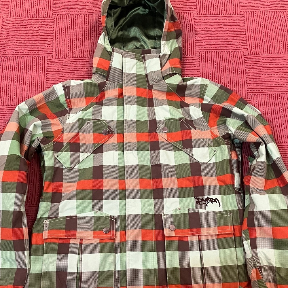 Burton women’s medium Plaid Ski / snowboard Jacket